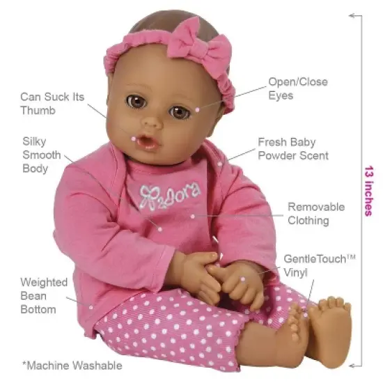 ADORA PlayTime Baby - Pink image {3}