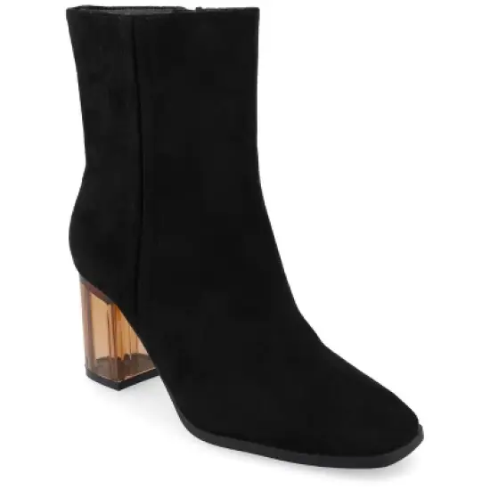 Journee Collection Women's Tru Comfort Foam&trade; Clearie Booties image {9}