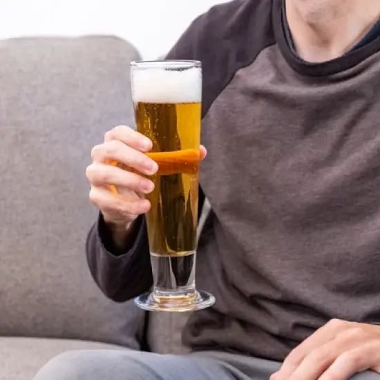 Libbey Stockholm Pilsner Beer Glasses, 14.5 ounce, Set of 4 image {4}