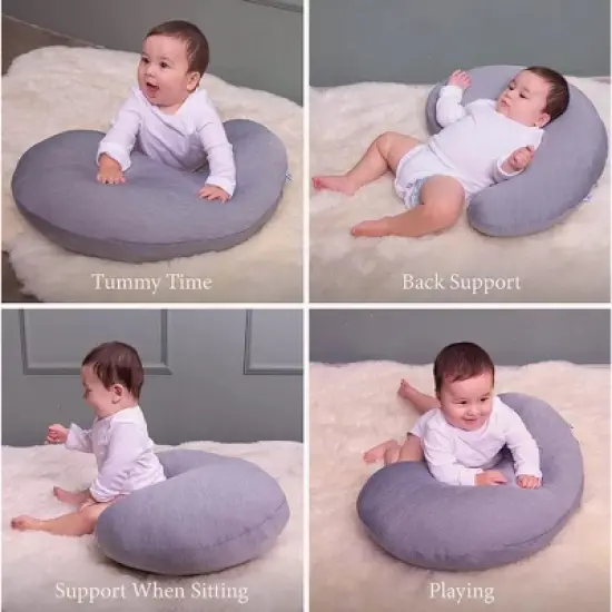 Pharmedoc Nursing Pillow for Breastfeeding, Support for Mom and Baby - Maternity Pillows - Cooling Cover image {5}