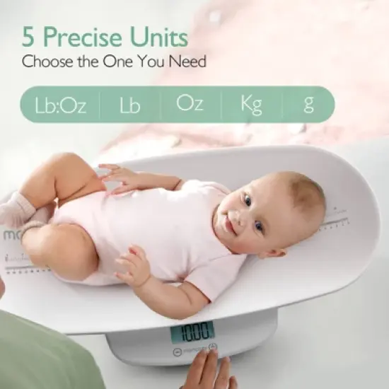Momcozy Multi-Function Baby Scale, Weight and Height Measurement image {3}