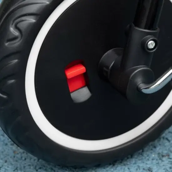 INFURNIC Baby Walkers Adjustable Tricycle for Toddlers with Storage Baskets Safety Features for 2 to 5 Years, Black, 31.5"*19"*24.8" image {2}