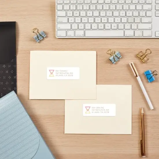 Avery Address Labels, Sure Feed Technology, Permanent Adhesive, 1" x 2-5/8", Laser, 3,000 Mailing Labels Total (05136) image {1}