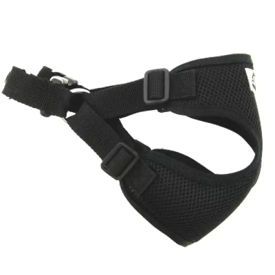Doggie Design Wrap and Snap Choke Free Dog Harness - Black image {3}