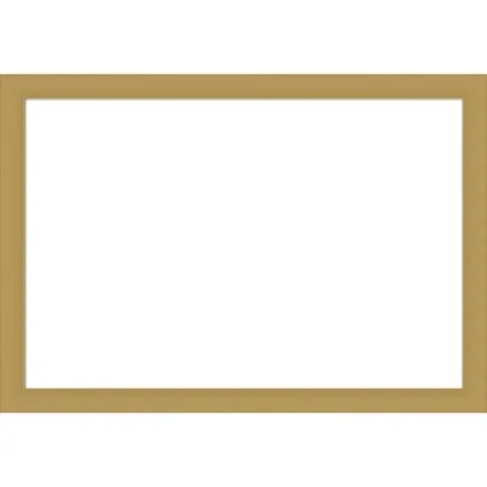 Amanti Art Grace Brushed Gold Framed Dry Erase Magnetic Board image {16}