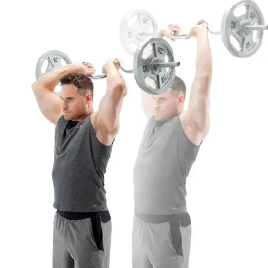 Marcy Tricep-Bicep Solid Combo Weight Bar image {6}