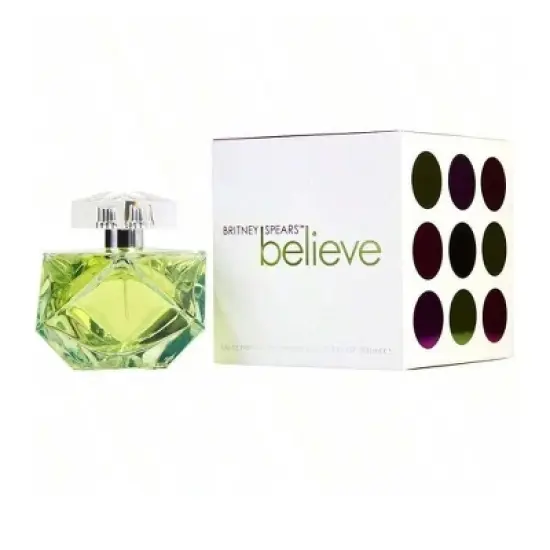 Believe Britney Spears By Britney Spears Women Guava, Tangerine, Honeysuckle, Lime Blossom, Praline Eau De Parfum Spray 3.3 Oz image {1}