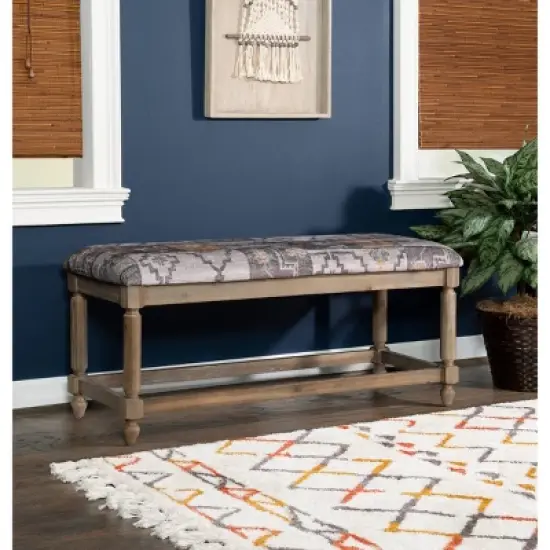 Kaya Bench Gray - Linon image {5}