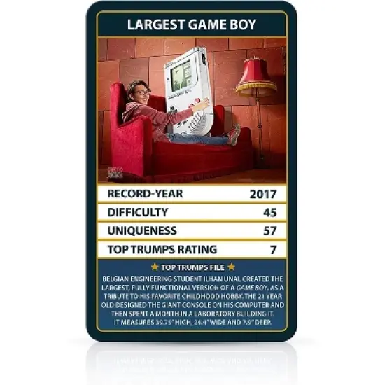 Top Trumps Guinness Book World Records Top Trumps Card Game image {3}