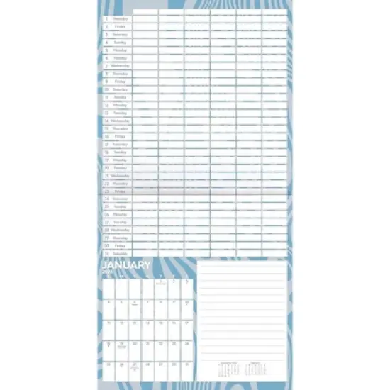 Trends International 2026 Family Planner Sticker 12"x12" Wall Calendar image {1}