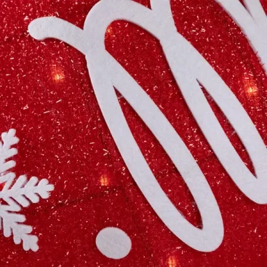 Northlight Lighted Stacked Ornament Balls Outdoor Christmas Decoration - 35" - Warm White LED image {5}