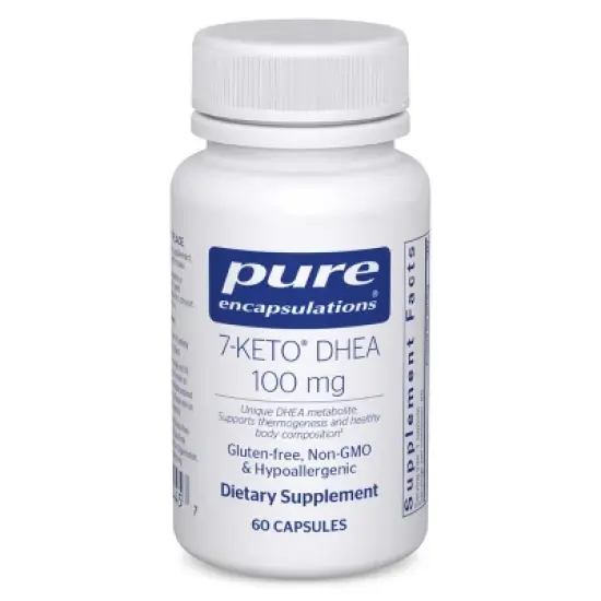 Pure Encapsulations 7-Keto DHEA 100 mg - Unique DHEA Metabolite Supplement to Support Thermogenesis and Healthy Body Composition* image {9}
