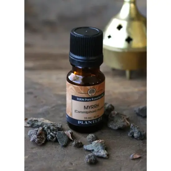 Plantlife Myrrh Essential Oil &ndash; 100% Pure & Therapeutic Grade &ndash; Natural, Undiluted & Steam-Distilled &ndash; No Additives or Fillers &ndash; 10ml Aromatherapy image {2}