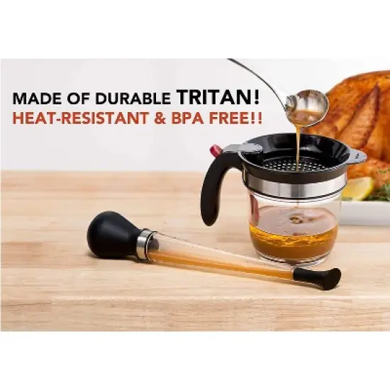 Cuisipro Fat Separator, One, Clear image {3}