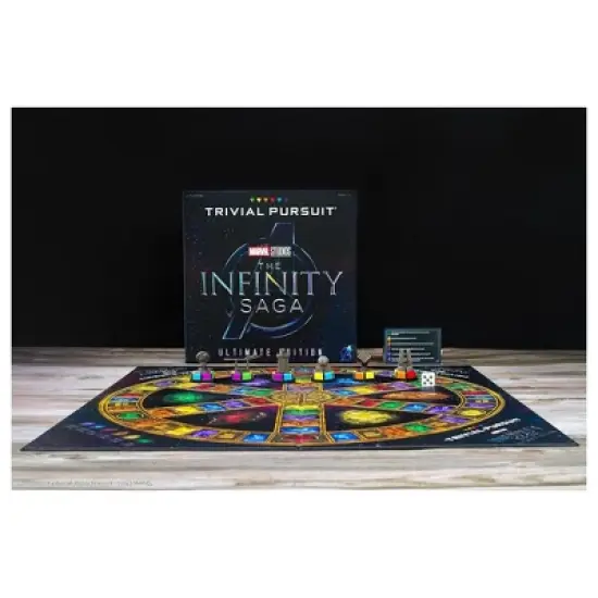 USAopoly Marvel The Infinity Saga Trivial Pursuit Board Game image {7}
