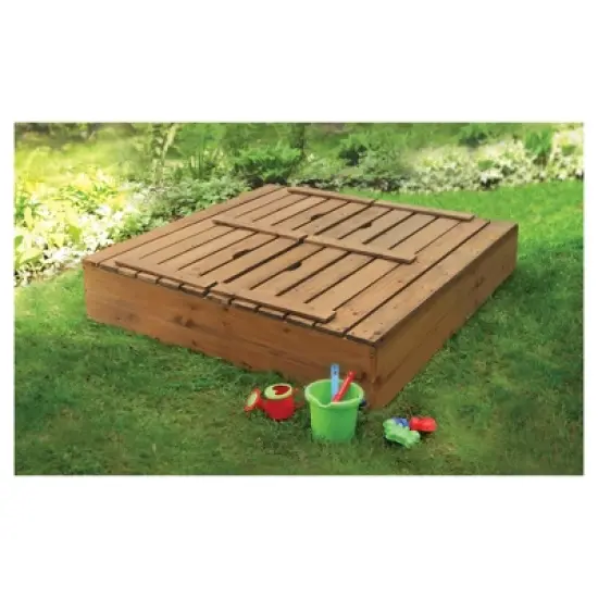 Covered 2-Bench Sandbox image {3}