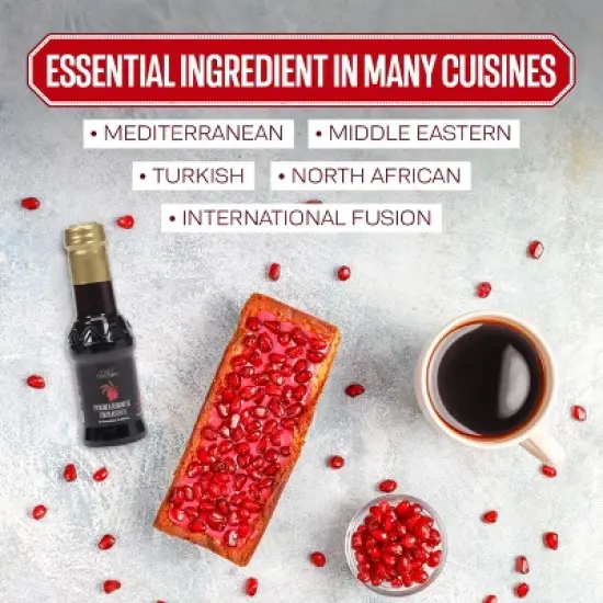 Eastanbul Pomegranate Molasses, Nar Eksisi, Sweet and Sour Sauce, 9.7oz image {5}