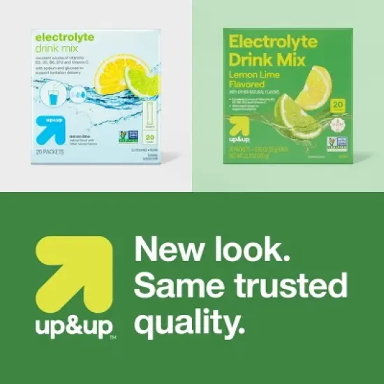 Hydration with Electrolytes Drink Mix - Lemon Lime - up&up&trade; image {6}