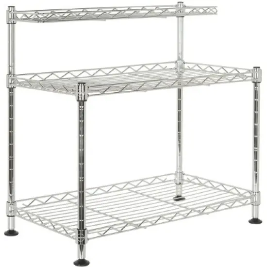 Marcel Mini Rack - Chrome - Safavieh image {2}