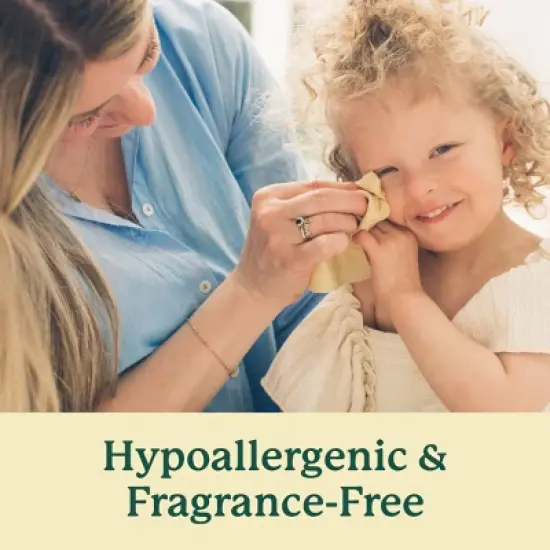 EcoPeaCo. Unbleached Baby Wipes Made with Soft Bamboo Viscose & 99% Water image {4}