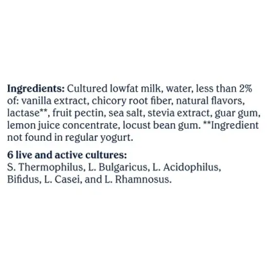 Chobani 20g Protein Vanilla Greek Yogurt - 6.7oz image {8}