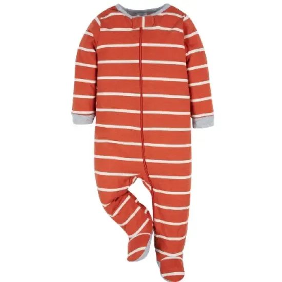 Onesies Brand Baby Boys' Long Sleeve Sleep 'N Plays - 4-Pack image {2}