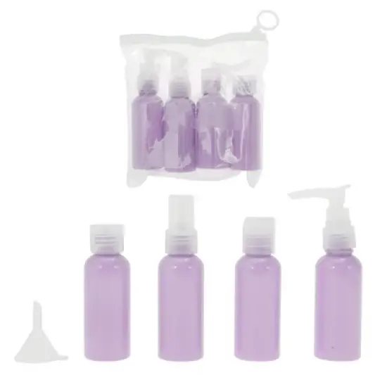 Unique Bargains Portable Travel Accessories Bag Set 5 Pcs image {8}