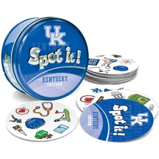 MasterPieces Officially Licensed NCAA Kentucky Wildcats Spot It Game for Kids and Adults image {2}