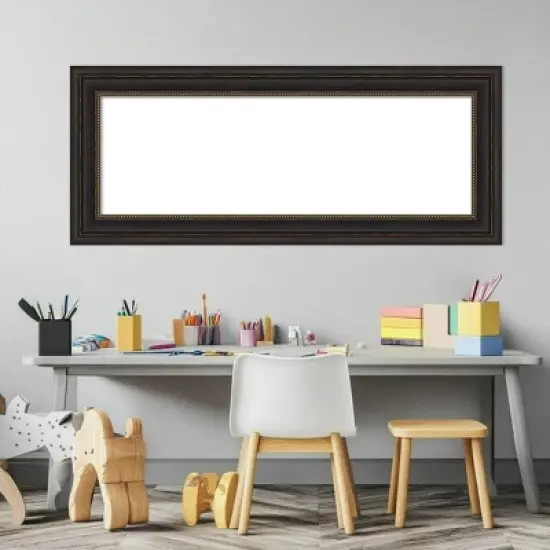 Amanti Art Accent Bronze Framed Dry Erase Magnetic Board 41 x 17 in. image {5}