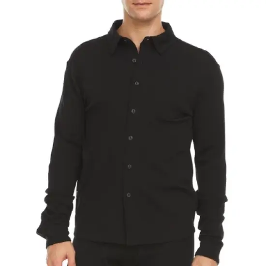 Minus33 Merino Wool Midweight - Men's Long Sleeve Button Up 100% Merino Wool image {5}