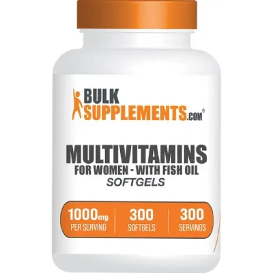 BulkSupplements Multivitamin For Women Softgels image {4}