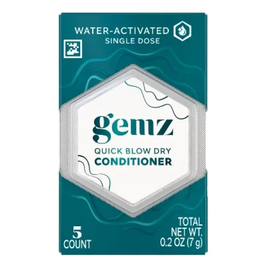 gemz Volume and Body Conditioner, Quick Blow Dry, Color Safe - 5ct/0.2oz image {9}