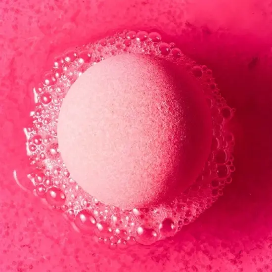 Da Bomb Bath Fizzers Neon Pink Grapefruit Bath Bomb - 3.5oz image {3}