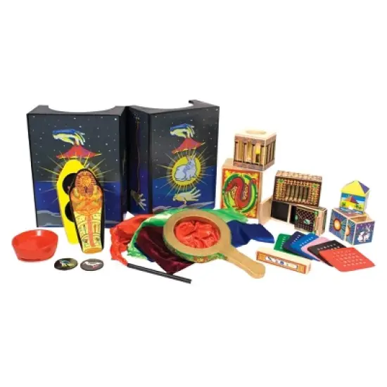 Melissa & Doug Deluxe Solid-Wood Magic Set With 10 Classic Tricks image {4}