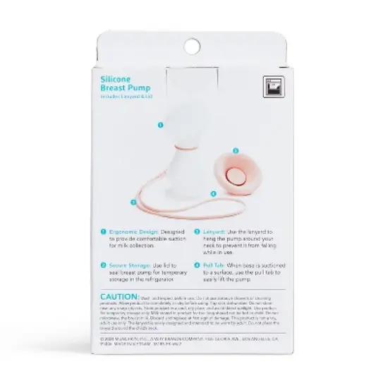 Munchkin Silicone Manual Breast Pump - 1oz image {6}