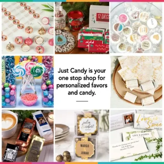 324ct Cat Birthday Party Stickers for Hershey's Kisses Kid's Favors, Party Supplies - DIY - Candy Not Included - By Just Candy image {3}