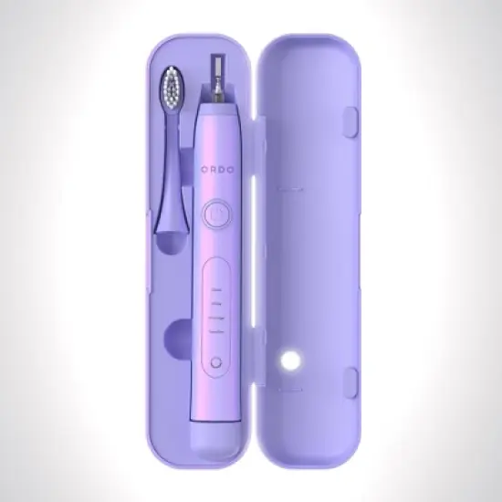 ORDO Sonic+ Toothbrush & Charging Travel Case - Pearl Violet image {6}