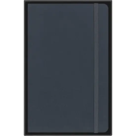 Moleskine Vegea Capri Large Ruled Notebook Soft Petroleum BO: Softcover Journal, 5x8.25", Elastic Closure, 176 Pages image {6}