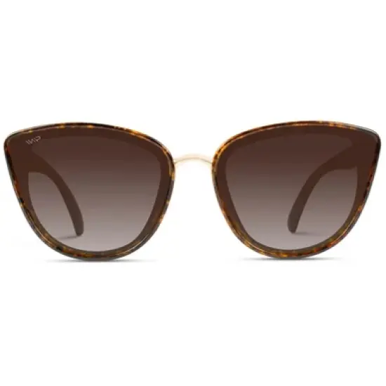 WMP Eyewear Full Flat Lens Cateye Sunglasses for Women image {5}