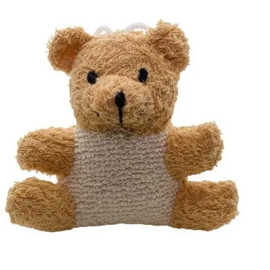 Plantlife Soft Bear Ramie - Hand Made and Ultra-Soft Cotton Bathing Scrubbies image {1}