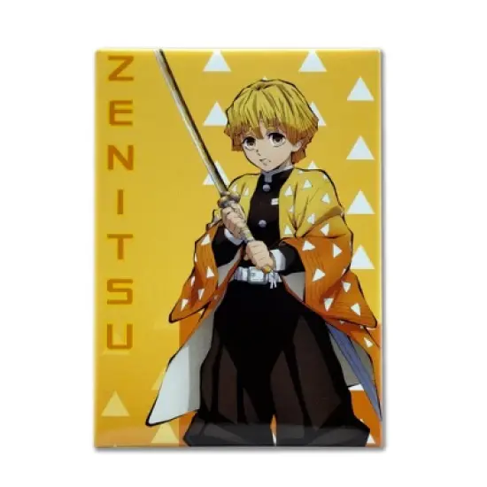 Surreal Entertainment Demon Slayer Zenitsu Agatsuma Magnet image {7}