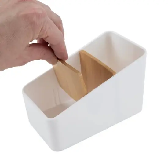 Thinkspace 3 Compartment Storage White image {3}