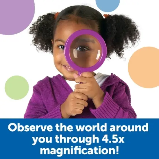 Learning Resources Primary Science Jumbo Magnifiers Set image {1}