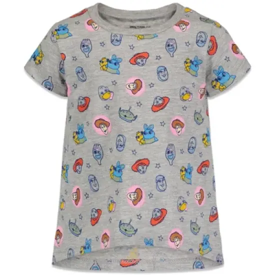 Disney Pixar Toy Story Bo Peep Jessie Girls 4 Pack T-Shirts Little Kid to Big Kid image {7}