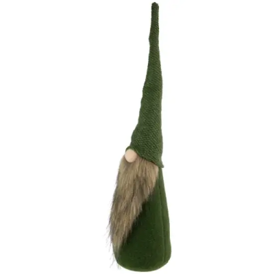 Northlight Tall Forest Gnome Christmas Decoration - 19" - Green image {4}