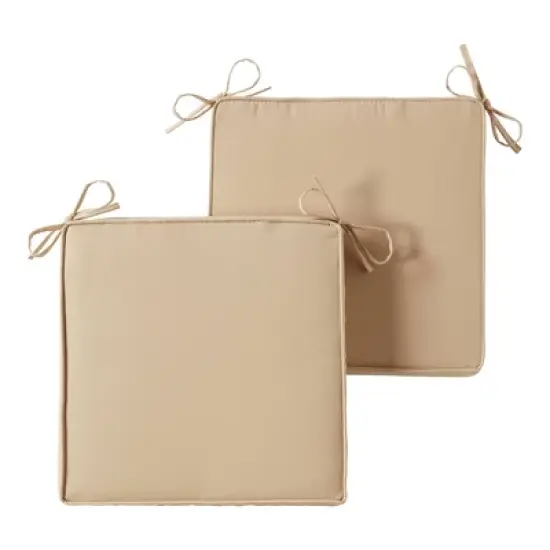 Kensington Garden 2pc 18" Square Outdoor Chair Pad image {26}