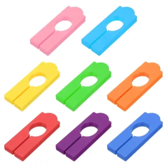 Unique Bargains Closet Sorting Separator Hanging Clothes Dividers Label 40 Pcs 8 Sizes image {7}