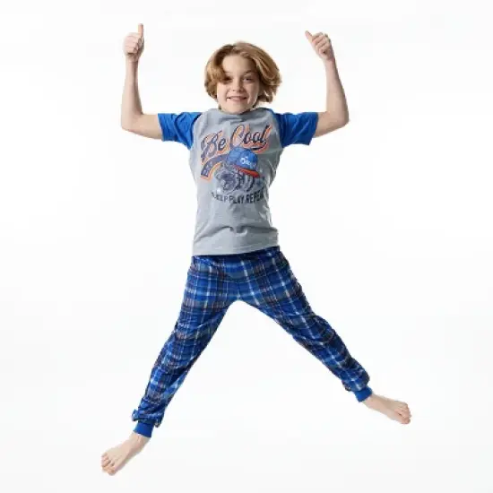 Sleep On It Boys Be Cool 2-Piece Pajama Sleep Pants Set image {5}