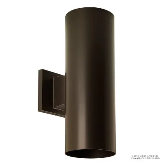 Urban Ambiance Luxury Contemporary Outdoor Wall Light,  14"H x 5"W,  Olde Bronze Finish, UHP1060 image {6}
