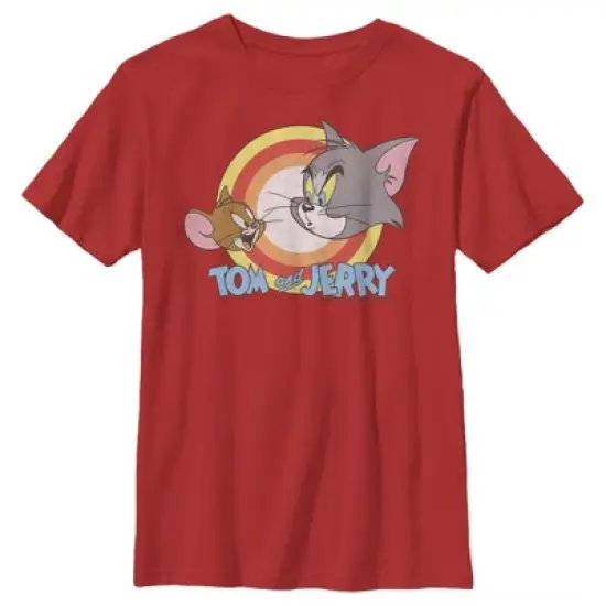 Boy's Tom and Jerry Classic Logo T-Shirt image {3}